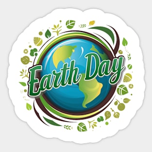 Earth day Sticker